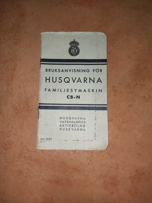 Husqvarna - Manual Antigo