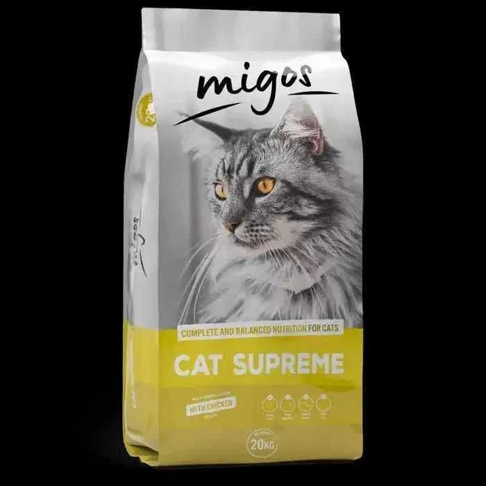 MIGOS CAT SUPREME sucha karma dla kota 20KG