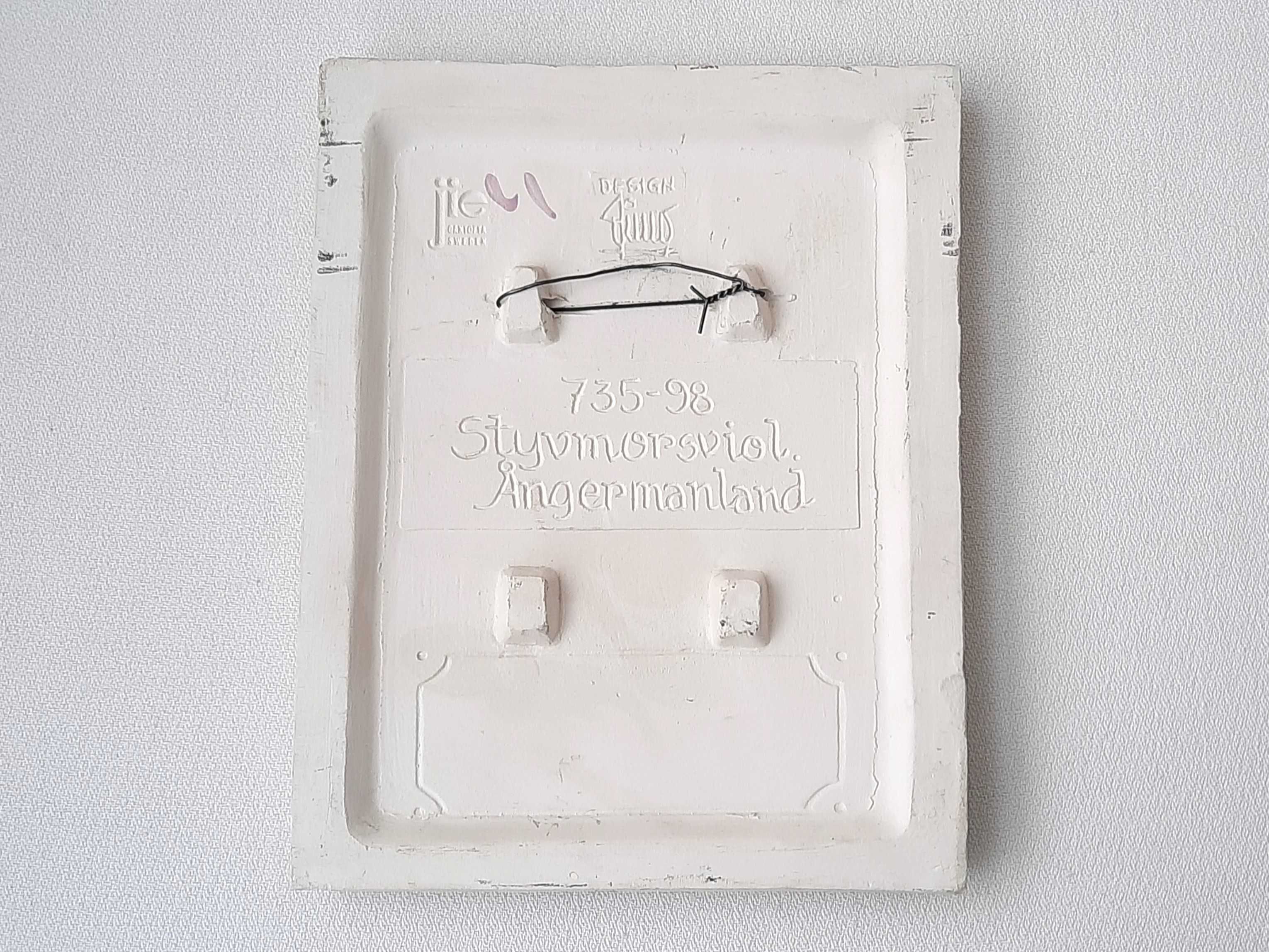 JIE GANTOFTA Kafelek ceramiczny , kafel , obrazek , plakieta - Szwecja