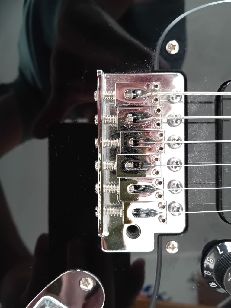 Gitara elektryczna Fender Squier Stratocaster MN BPG BLK