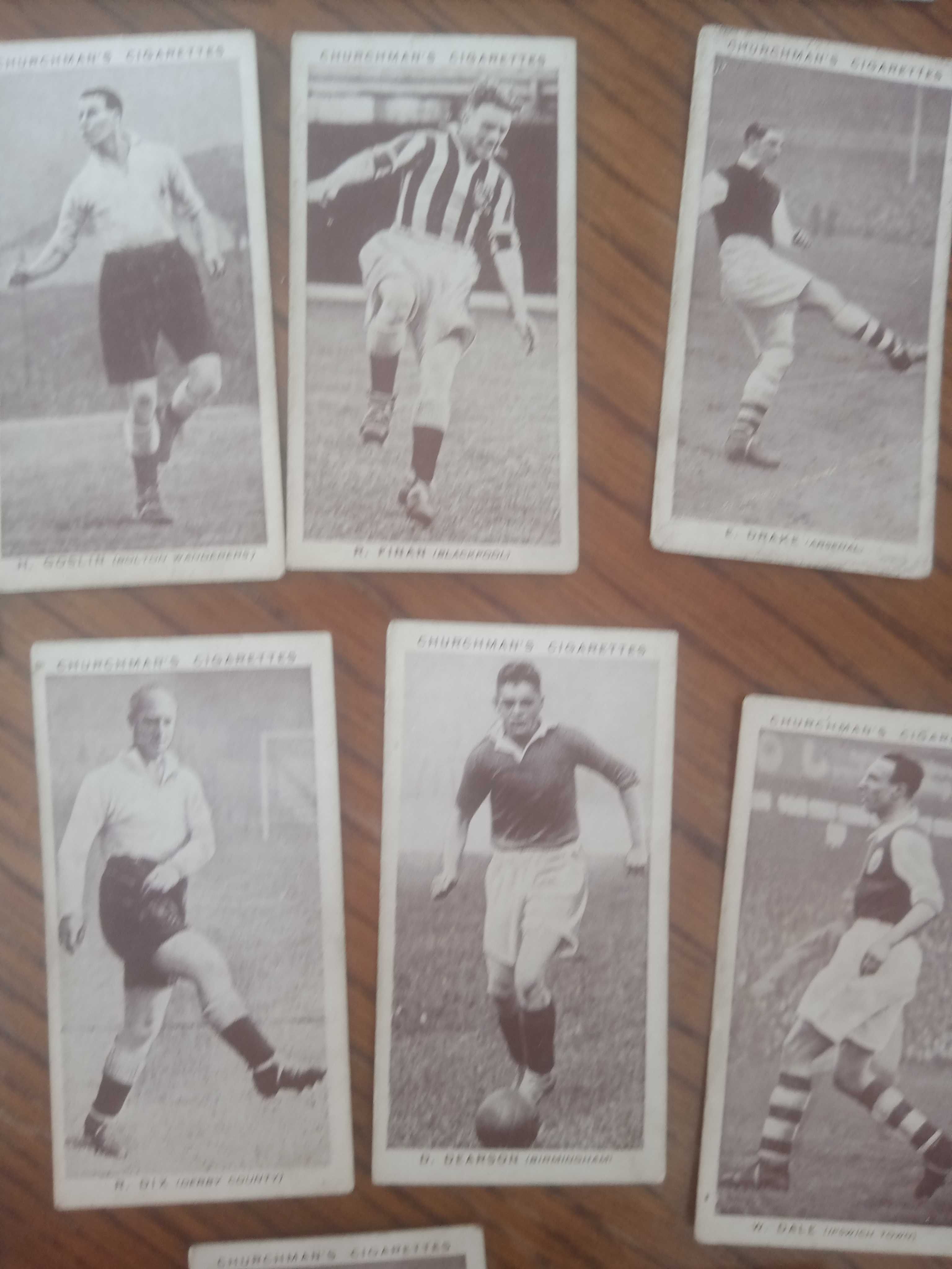 Kolekcjonerskie karty Wills's Cigarette  associations footballers