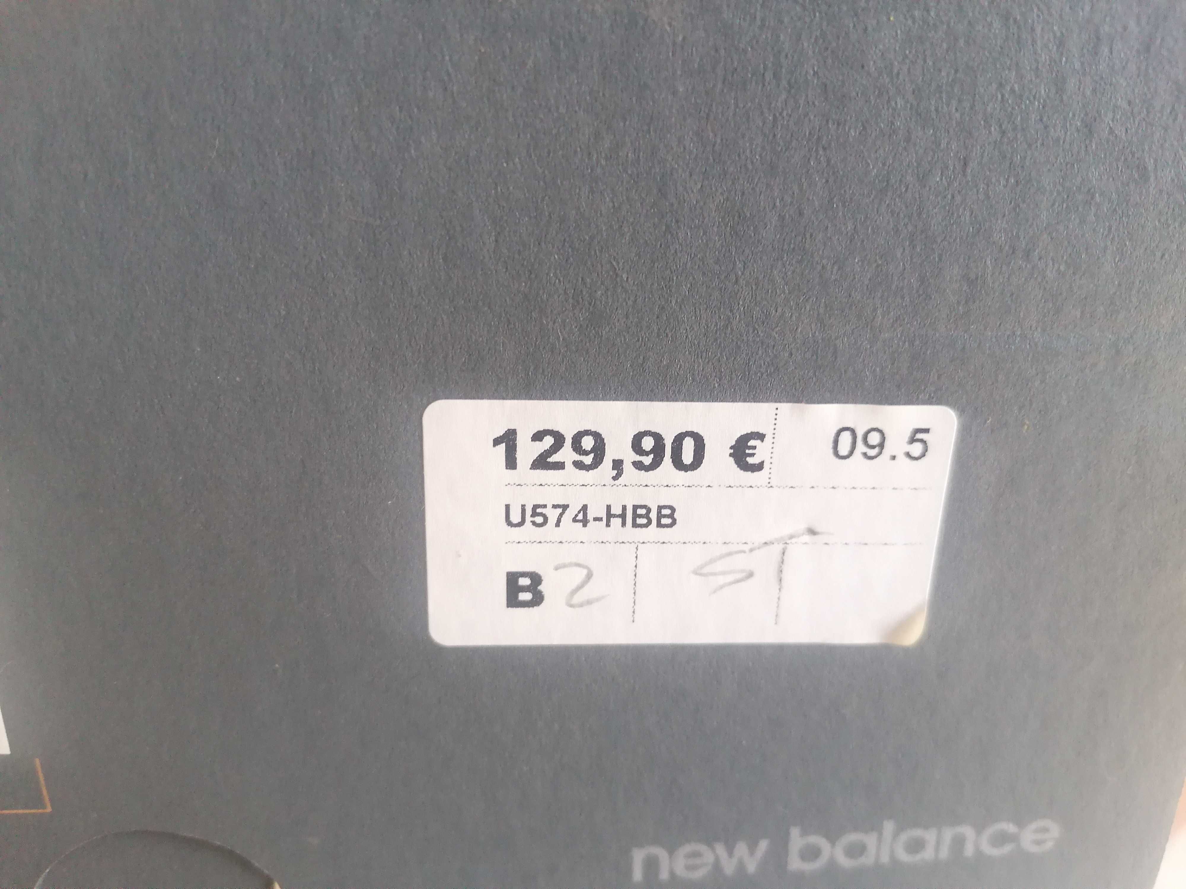 Vendo sapatilhas New Balance U574H novas