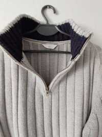 cieply golf sweter meski z wzorem,XL