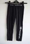 Champion 122 / 128 r. 7 - 8 legginsy czarne bawełniane