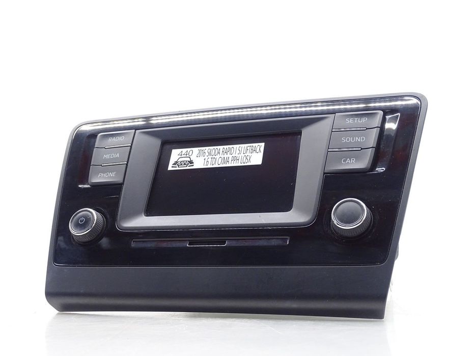 RADIO RADIOODTWARZACZ SKODA RAPID I 5J 5JA035871