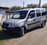 Fiat Doblo 2007 long base довга база сірий