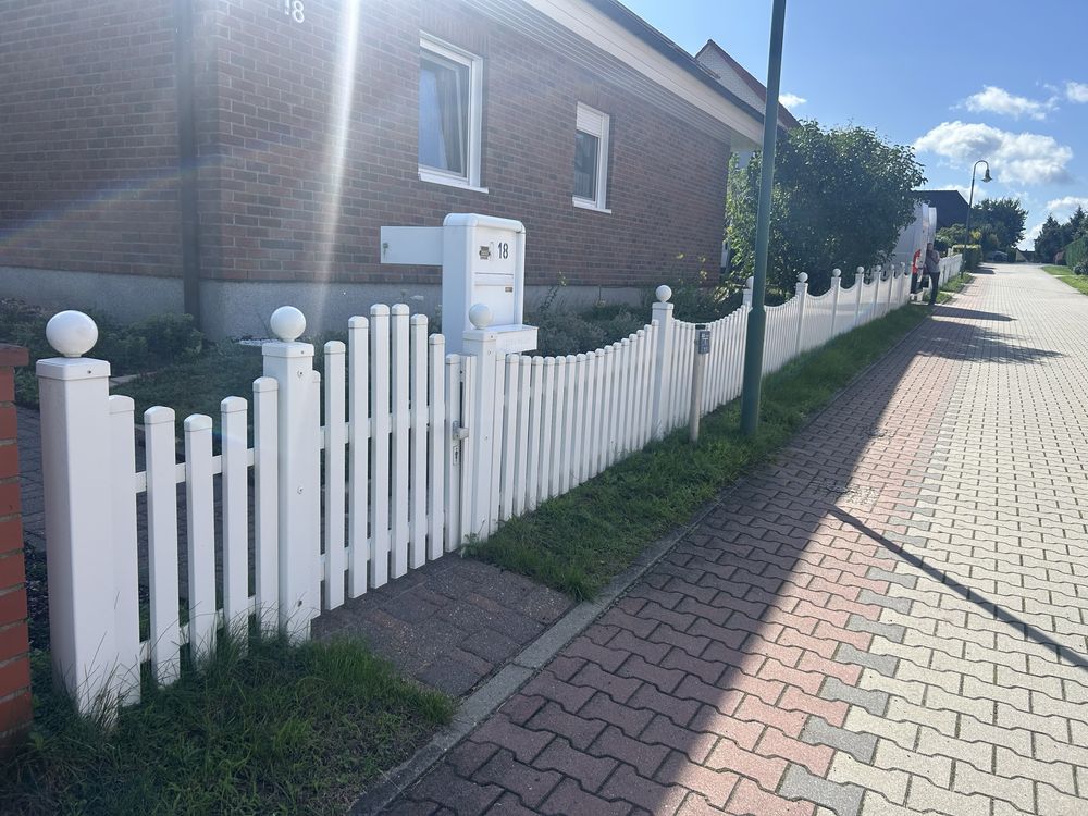 Płot aluminiowy używany