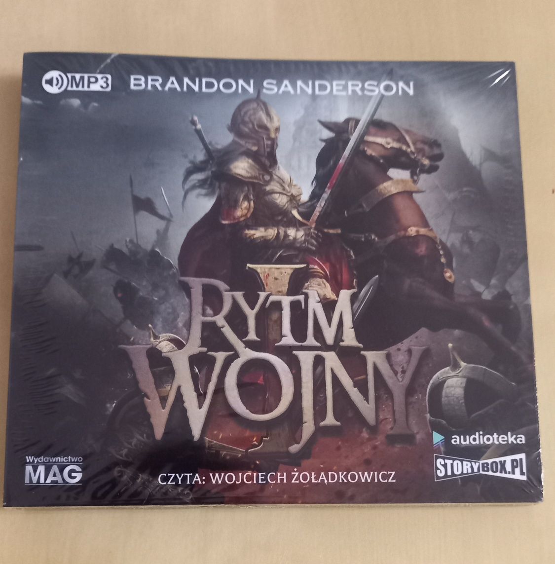 Rytm wojny. Brandin Sanderson. Audiobook CD wyd. MAG, Audioteka