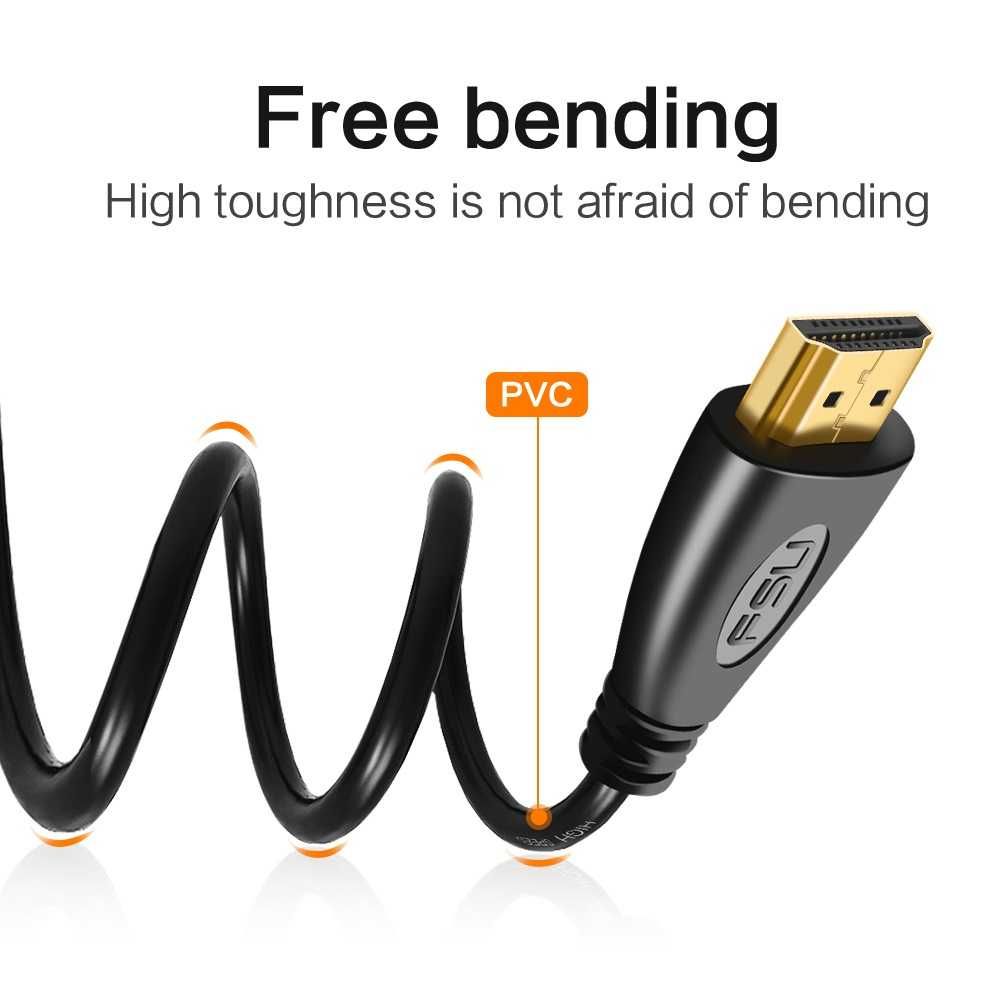Кабель HDMI FSU 1.4 1080P 3D 0.5m