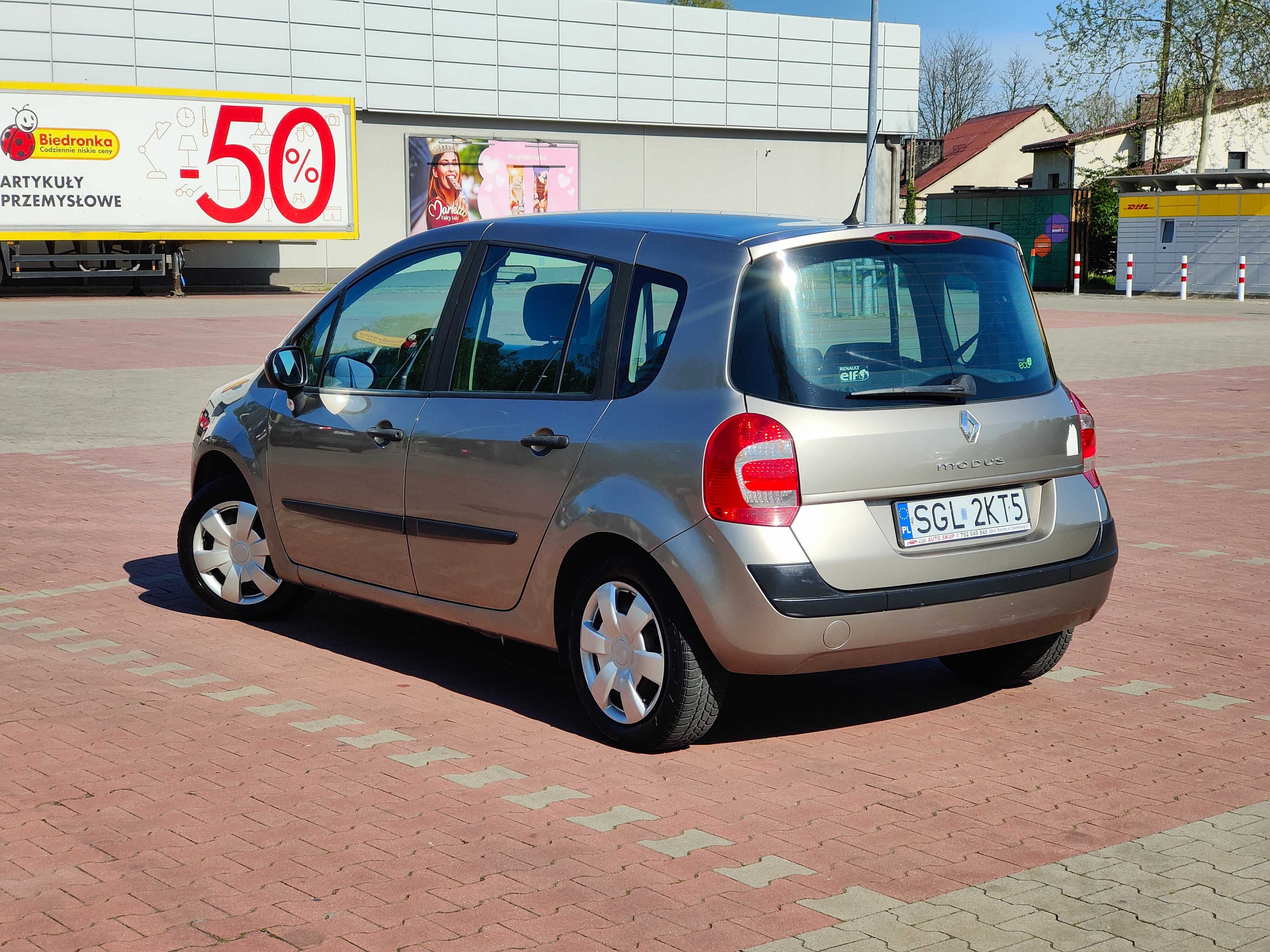 Renault Modus 1.2 16V Krajowy Stan B. Dobry Bez Korozji