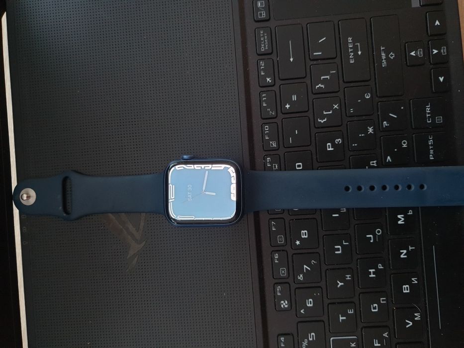 Apple watch series 7 45mm blue