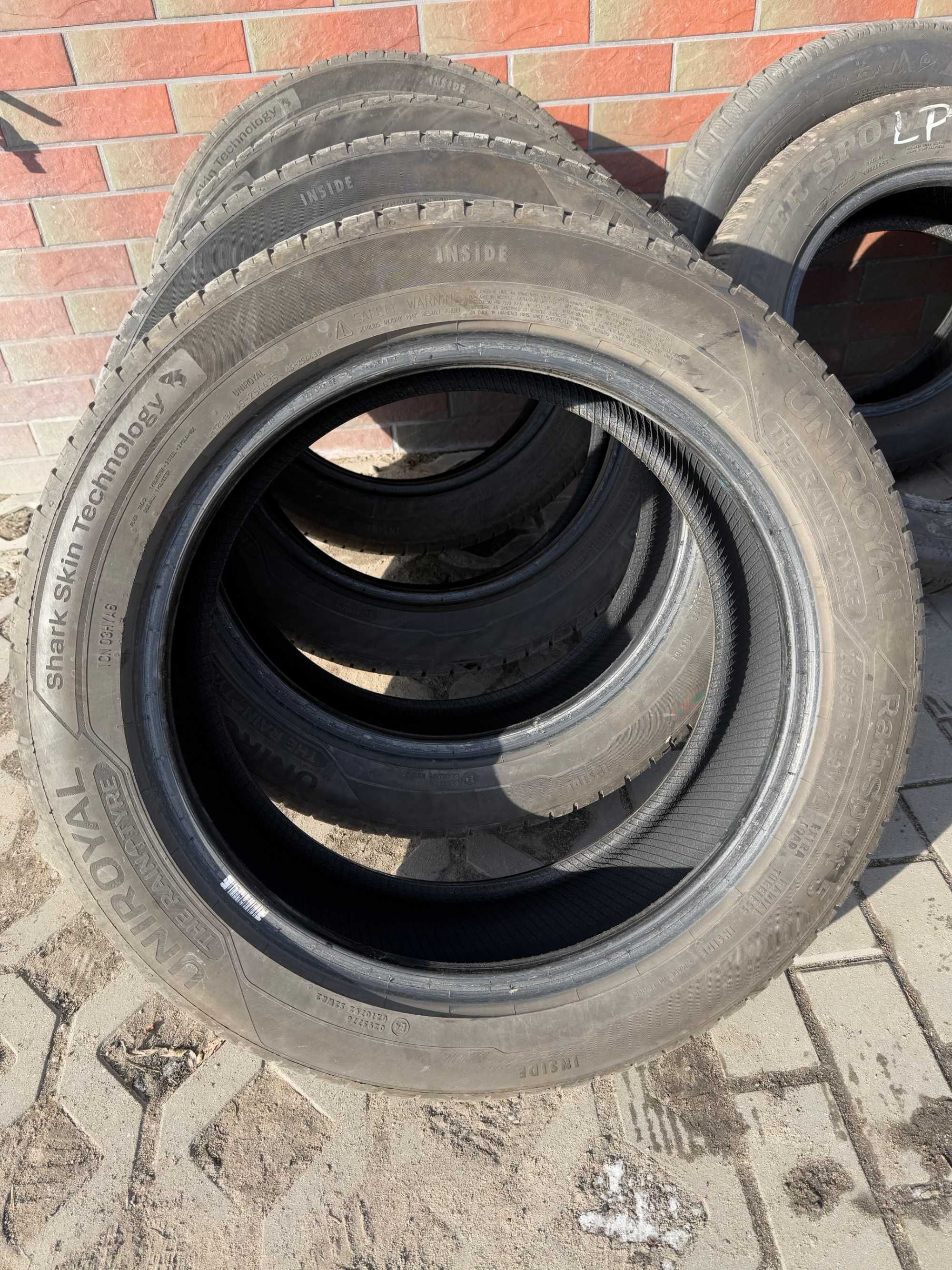 Komplet opon LATO Continental Rainsport 5 215/55 R18 Stan Idealny 21r.