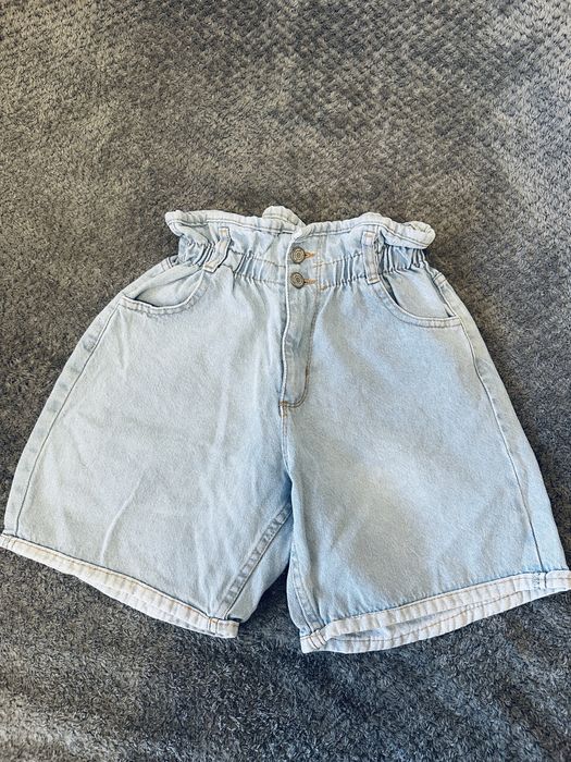Джинсовые брюки момы  шорты турция