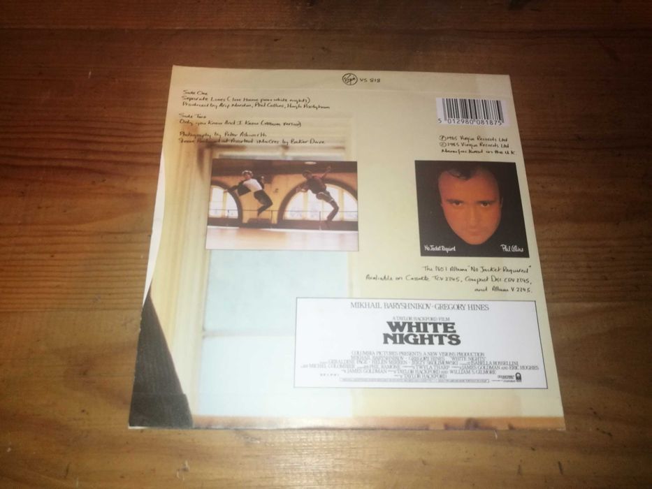 Phil Collins - Separate Lives SINGLE