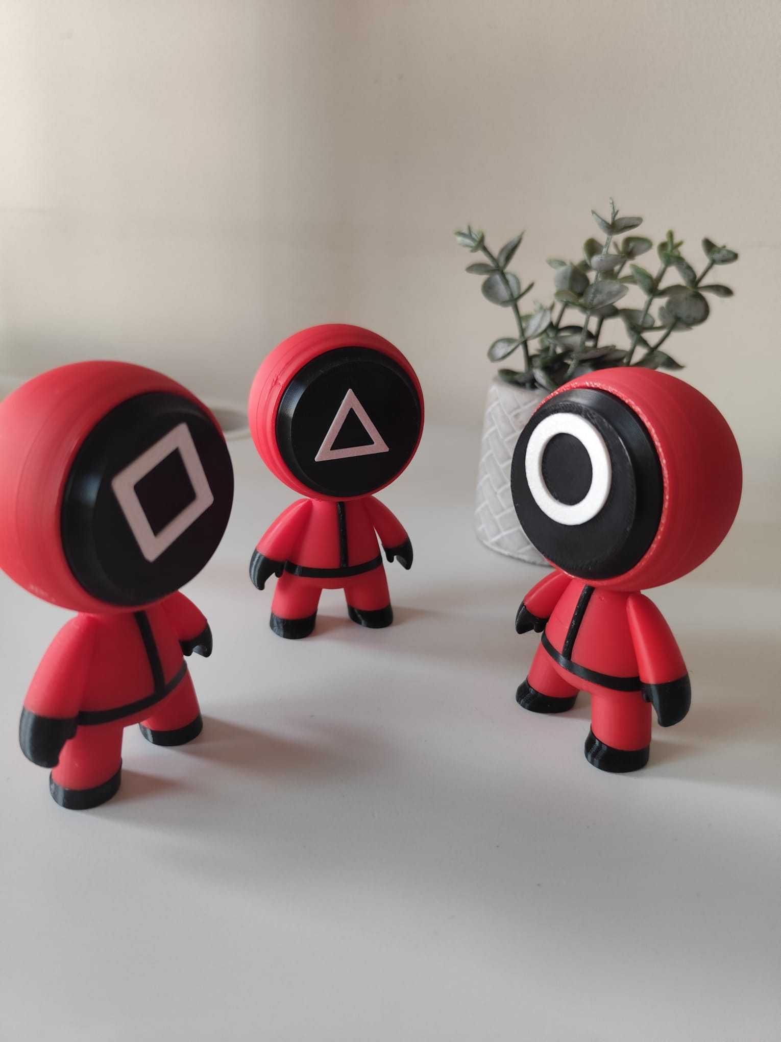 Figuras  Guardas Round 6 (Squid Game)