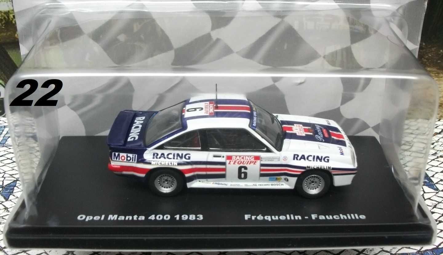 Renault, Ford, Audi, Lancia, Porsche,Citroen, rally WRC  Salvat - 1:43