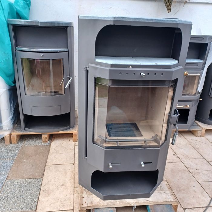 Kominek- koza piec wolnostojący 8 KW