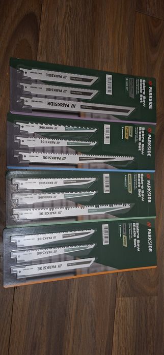 Zestaw brzeszczotów Parkside 3 szt.