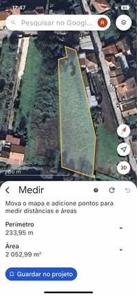 Terreno com 2100 m2 Águeda centro