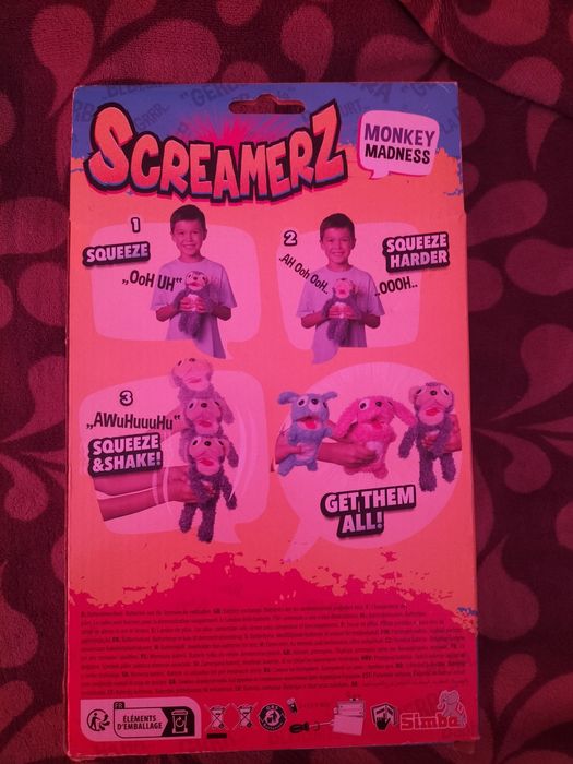 Interaktywna małpka Screamerz Simba