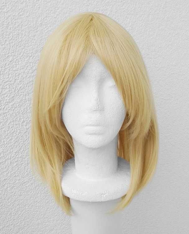 Historia Snk Ruchomy Zamek Hauru blond peruka żółta cosplay wig