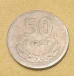 Moneta  50  GROSZY,  1949  r