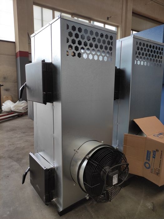 Piec nadmuchowy do warsztatu 30kw Nagrzewnica powietrza do400m (oleje)