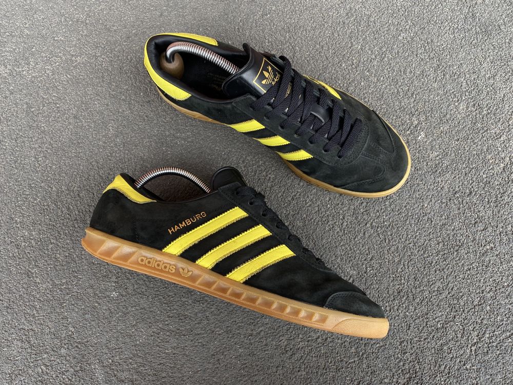 Кросівки adidas hamburg original 43р чорні