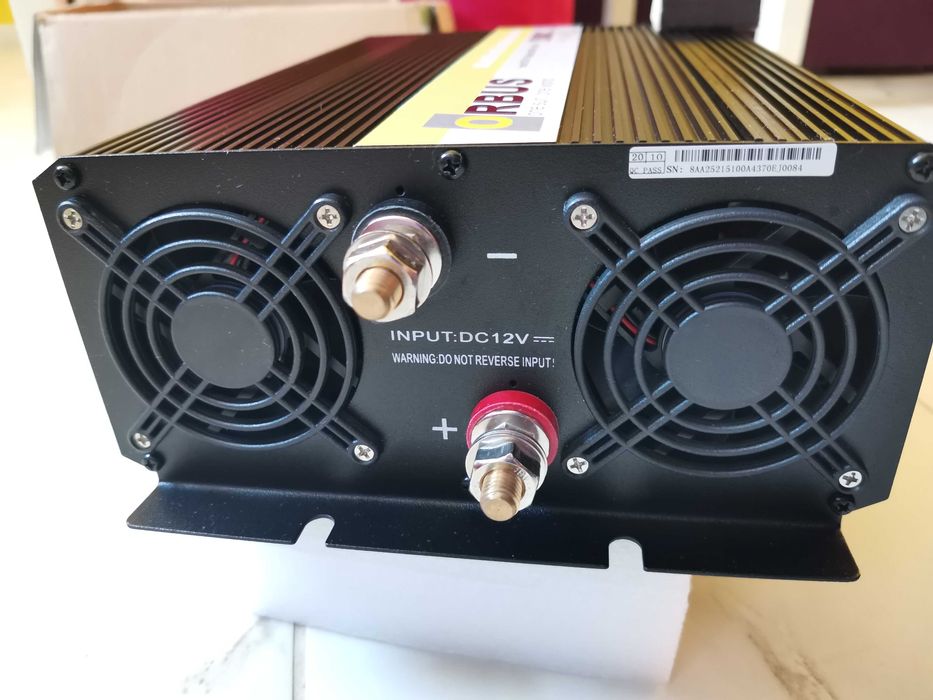 Інвертор ORBUS ORMS2500 справжніх чесних 2500 Вт 12 В 220 В новий