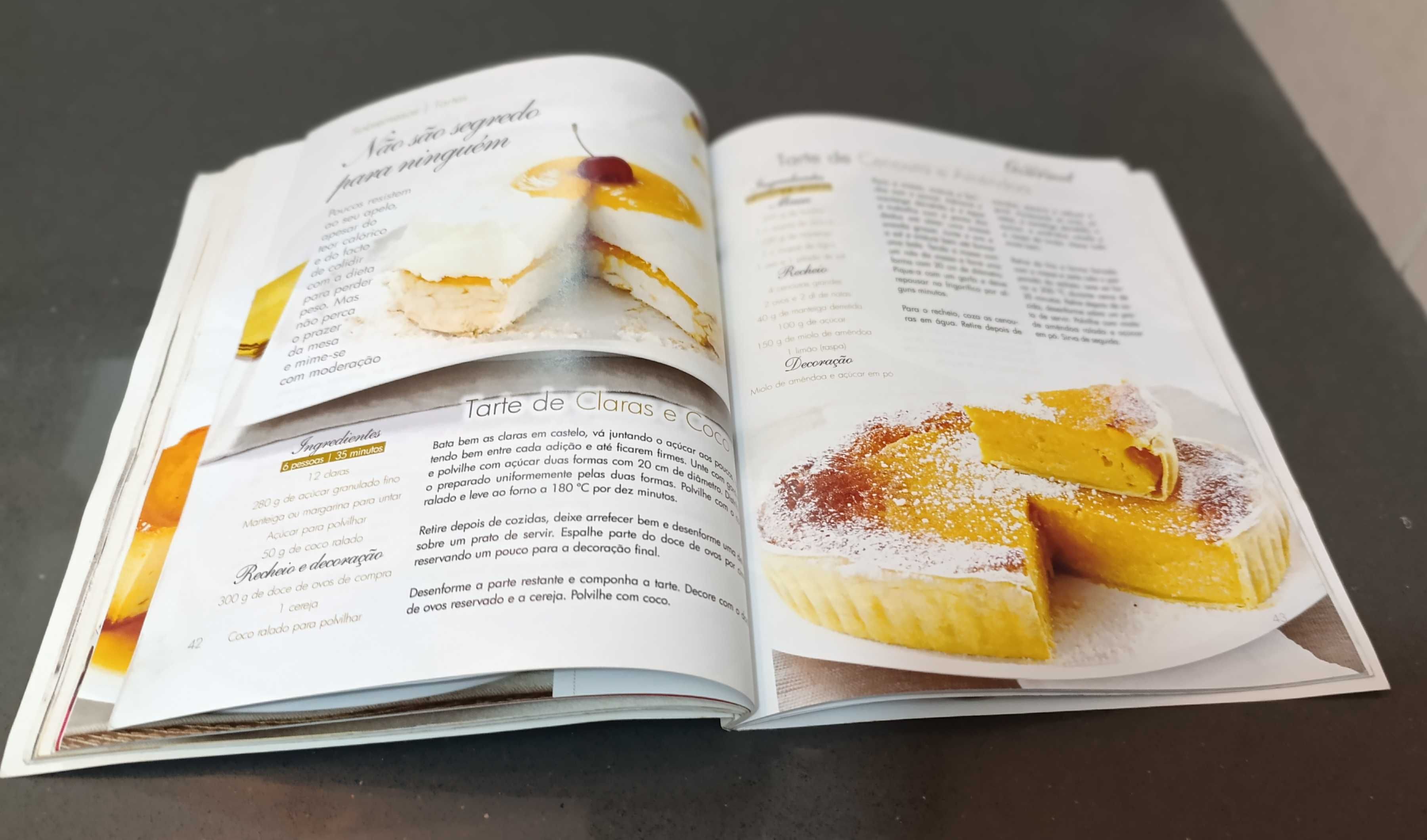 Livro Culinária "As melhores Sobremesas" - Click in Gourmet