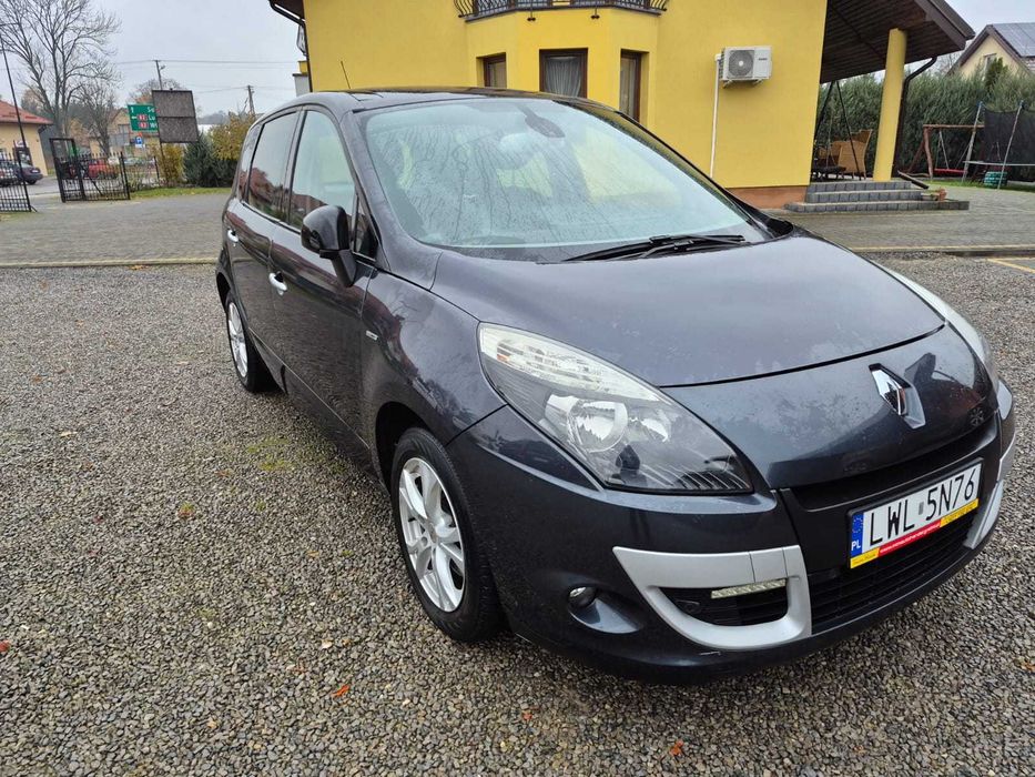 Renault Megane Scenic 1,4 TCE LPG 2011 r zarejestrowany Hak Nawigacja