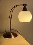 Lampka biurowa mosiezna