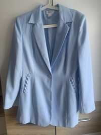 Marynarka baby blue oversize