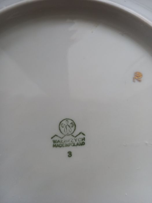 Zestaw obiadowy z porcelany firmy Wałbrzych