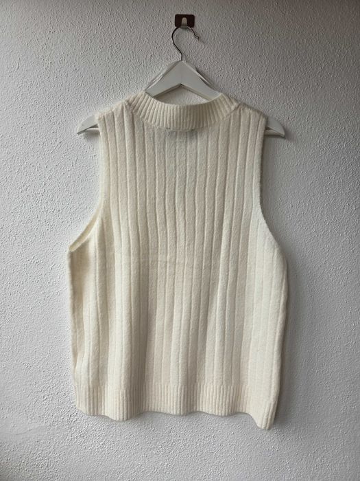 Colete de malha da Mo, tamanho L