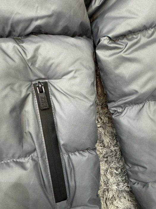 !SALE! Пуховик Nike NSW Gray Black XS S M L XL XXL куртка найк зимова