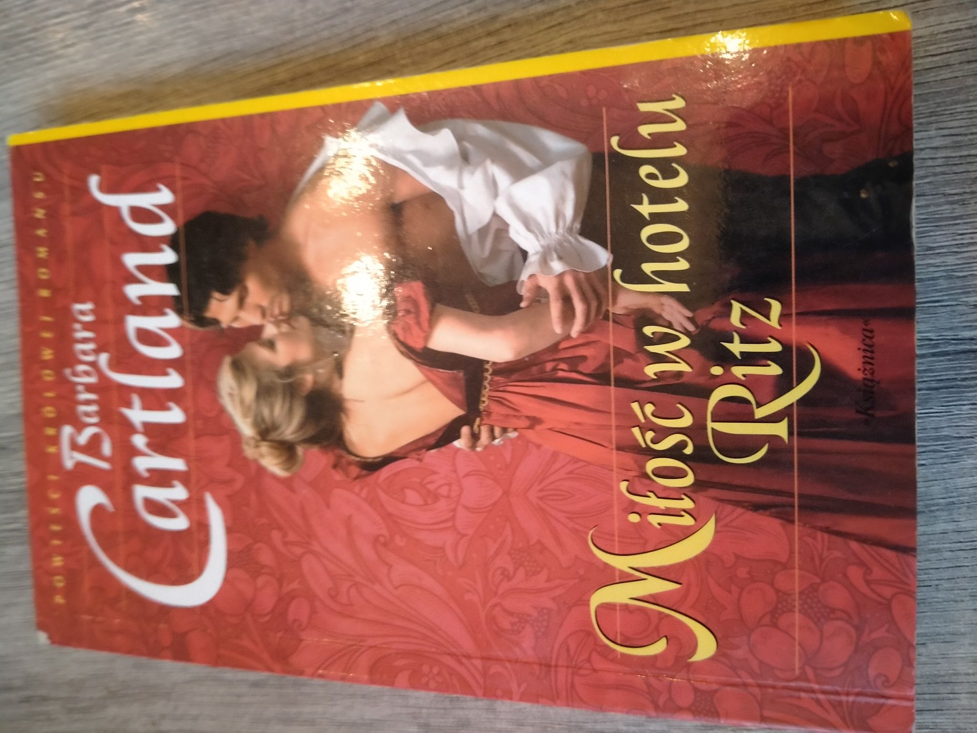 Barbara Cartland Miłość w hotelu Ritz