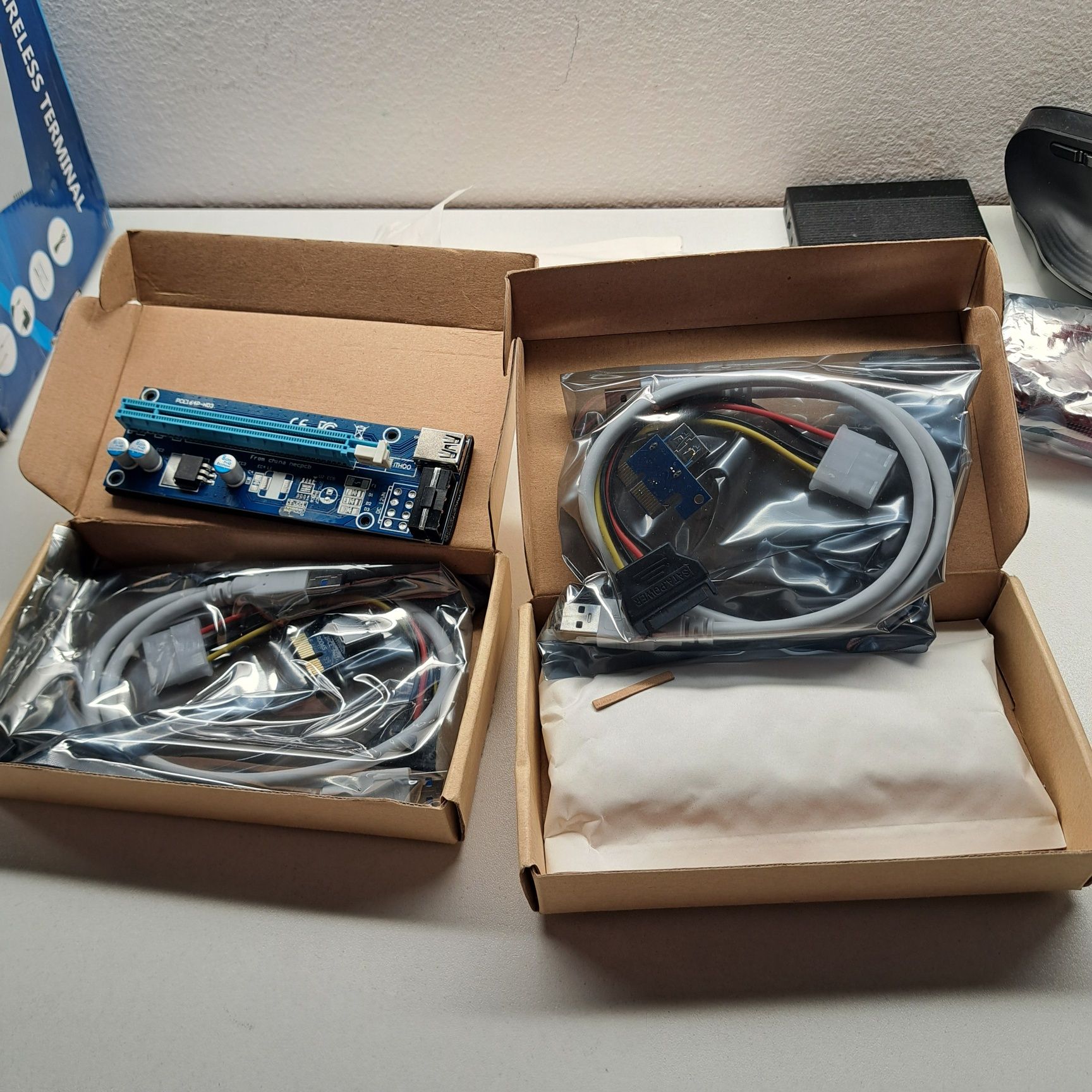 PCI-E Riser PCI E Express 1X do 16X karta rozszerzająca 60CM USB 3.0 P