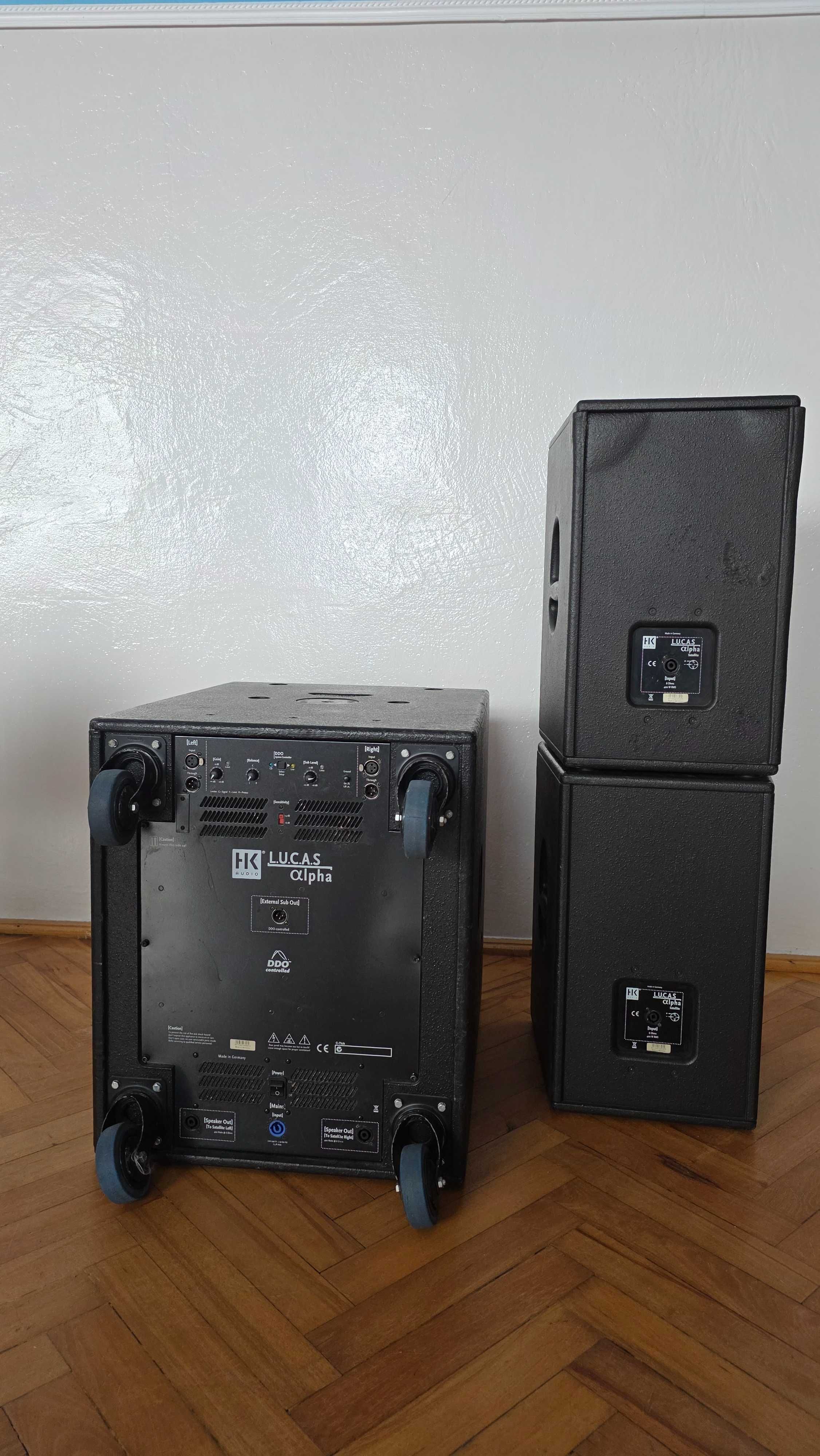 HK Audio Lucas Alpha 2000W aktywny zestaw nagłośnieniowy