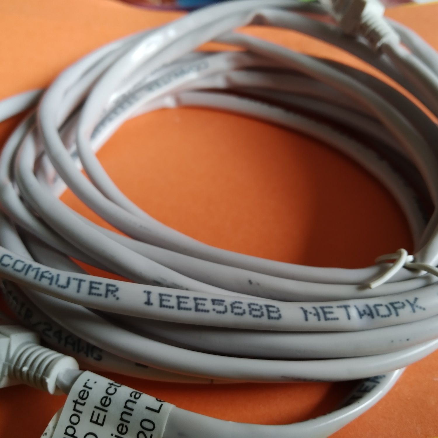 Przewód kabel komputerowy KAT5e