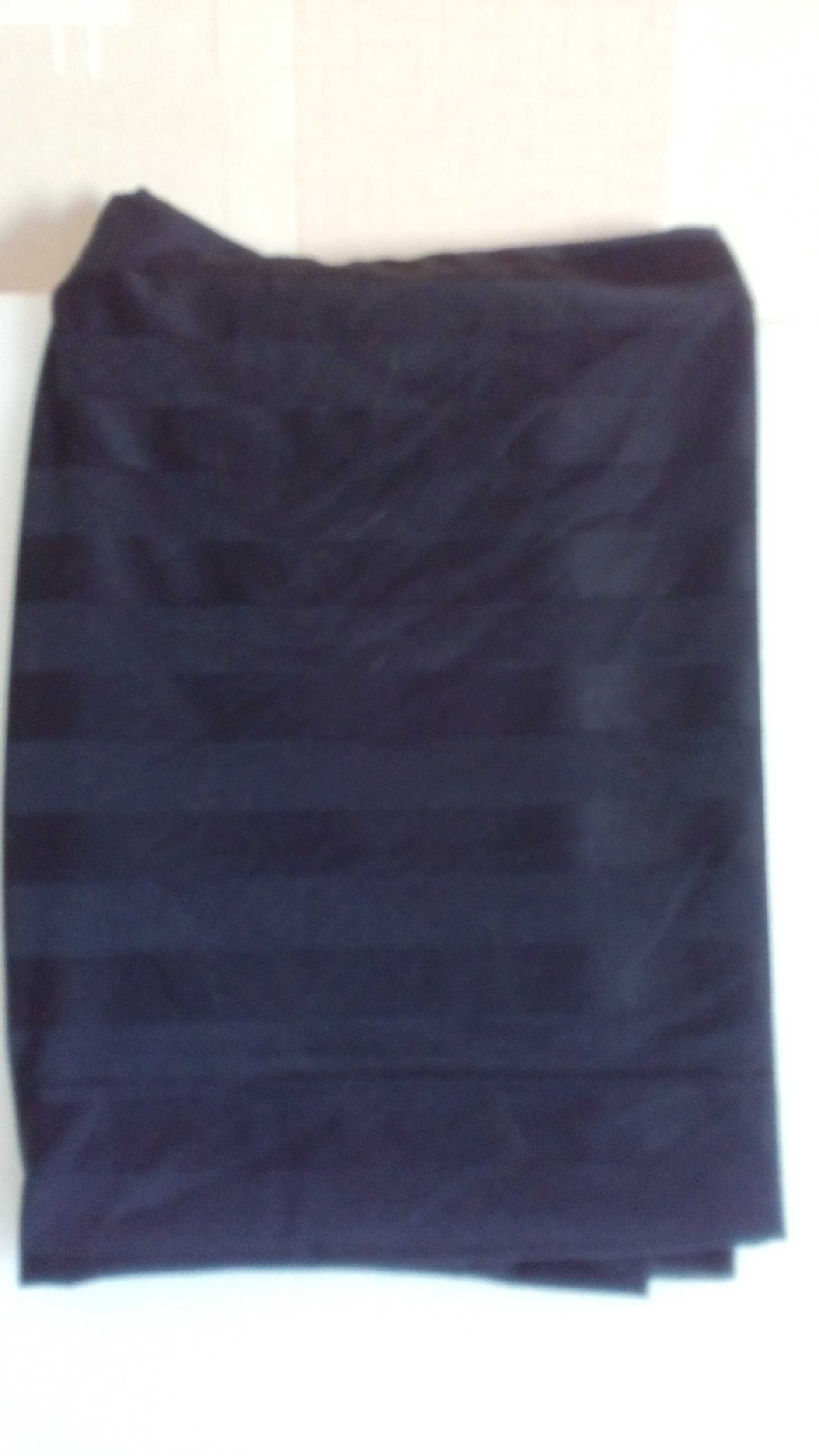 Ткань Трикотин черный Отрез 1,85м ширина 1,5