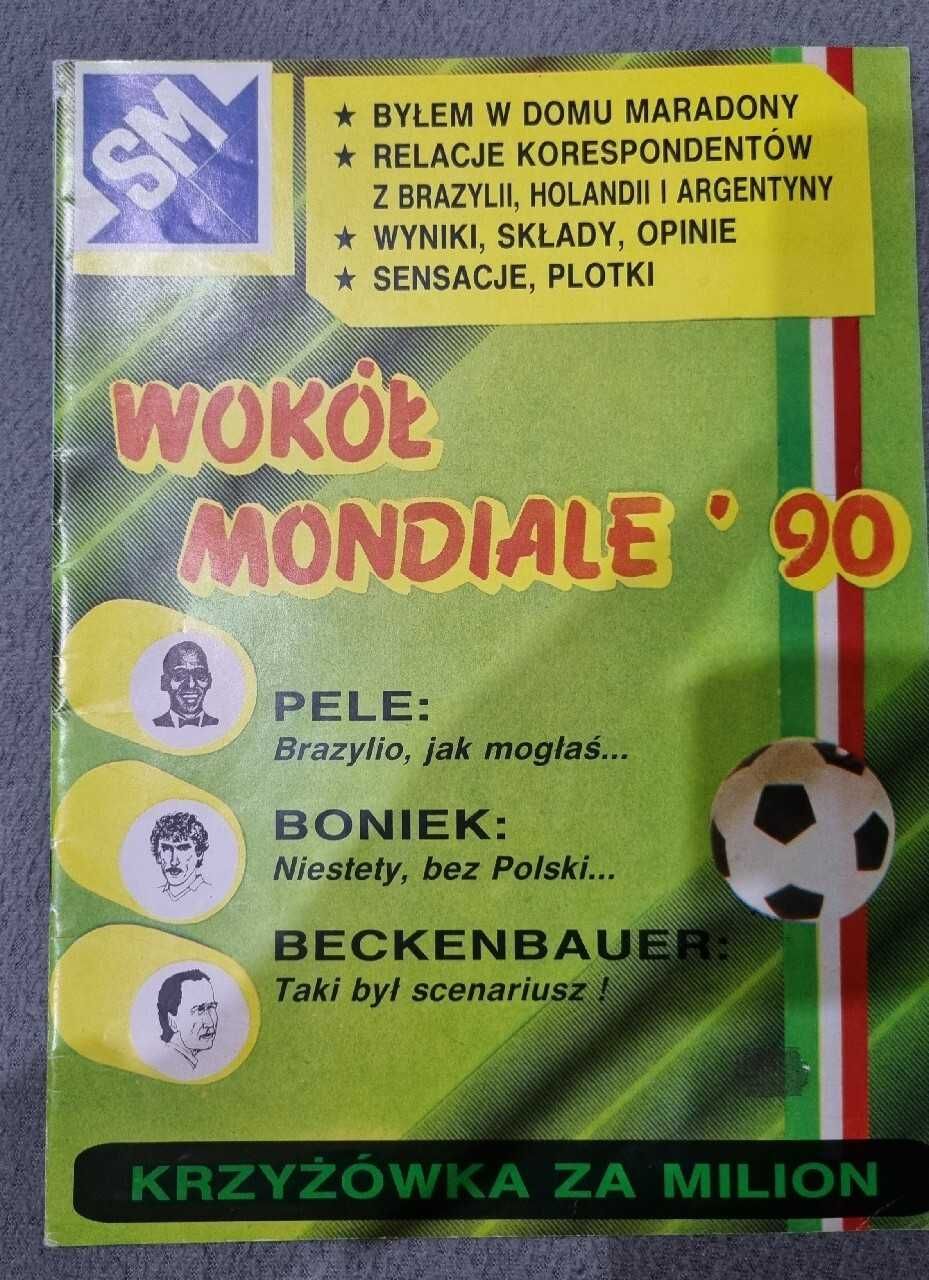 Wokół Mondiale 90. Wydawnictwo Świat Młodych. Unikat