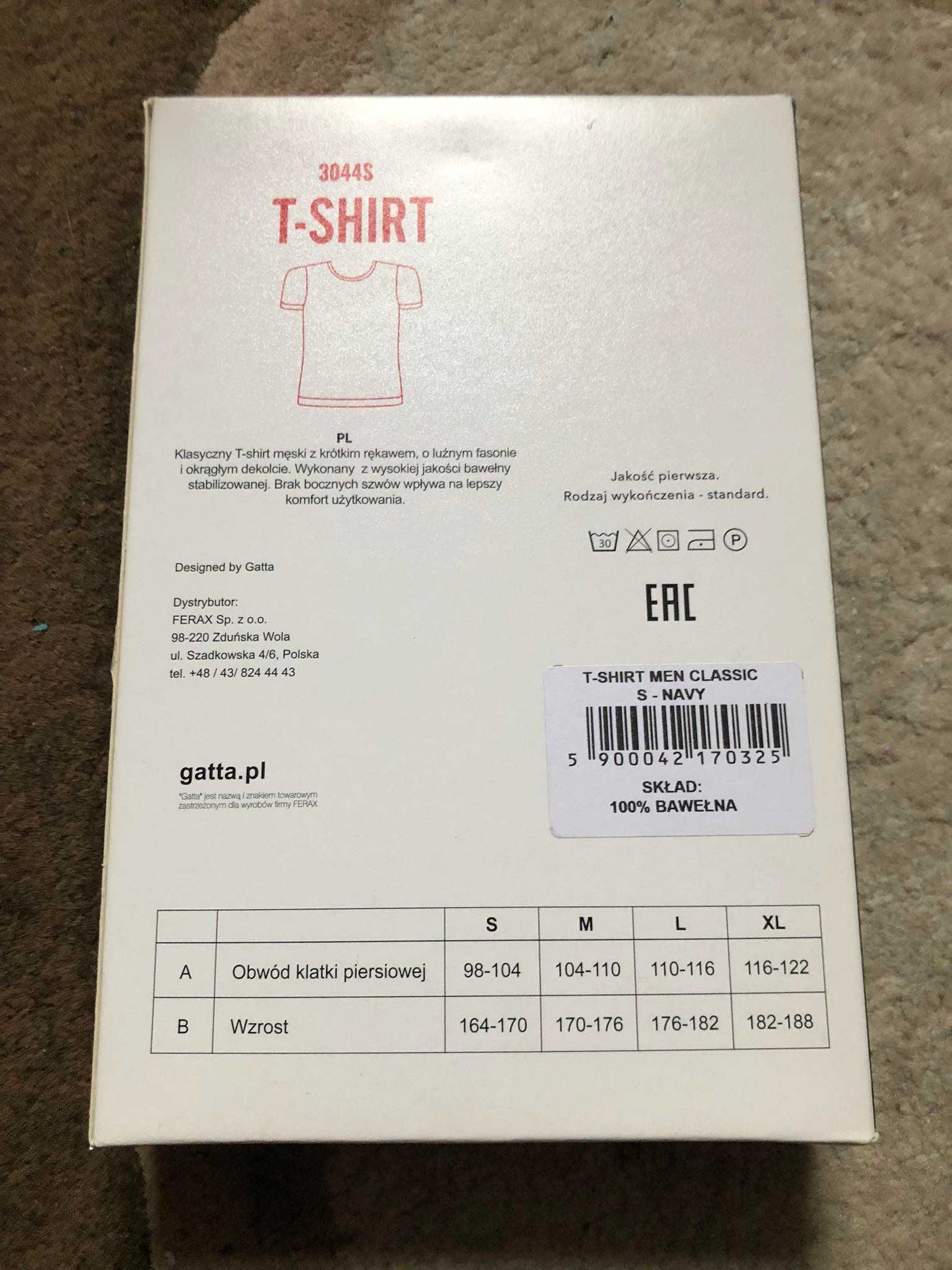 T Shirt męski Gatta , nowy rozmiar S