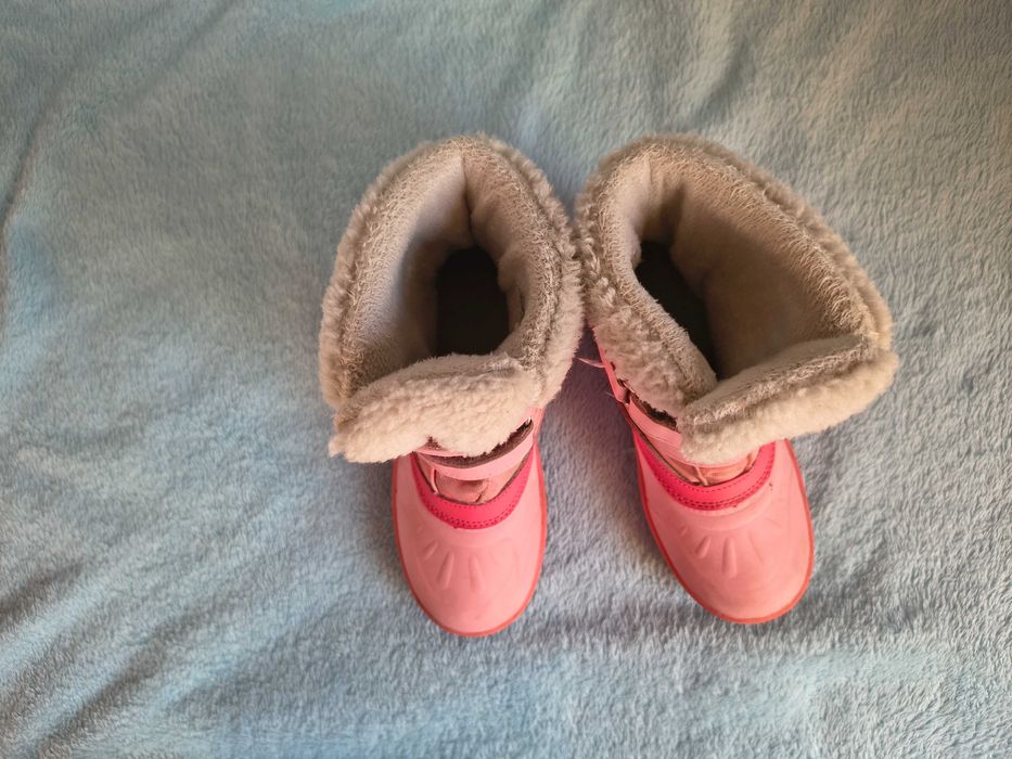 Kozaki śniegowce dziewczęce r. 30