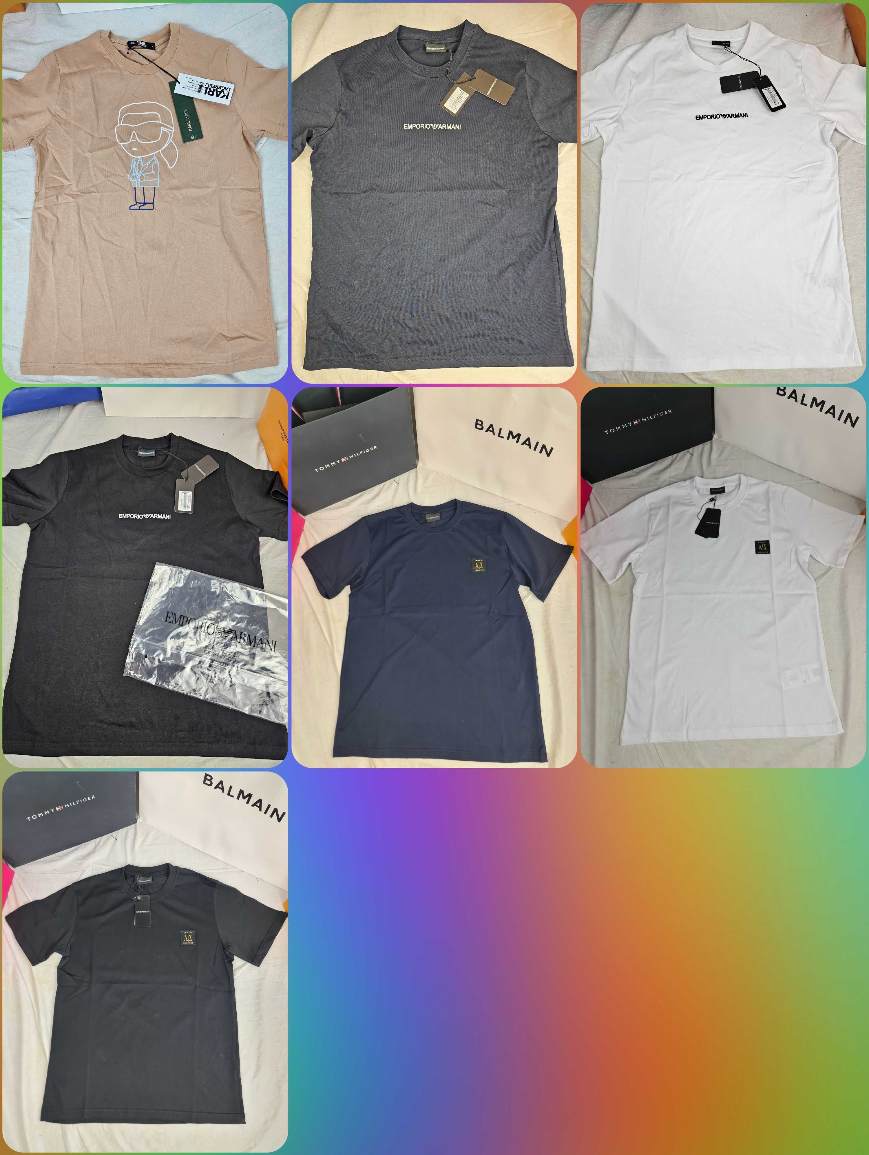 Koszulka karl lagerfeld t-shirt armani koszulki męskie ax nowość