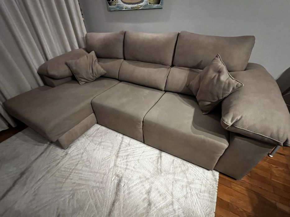 Sofá Chaise Longue microfibra