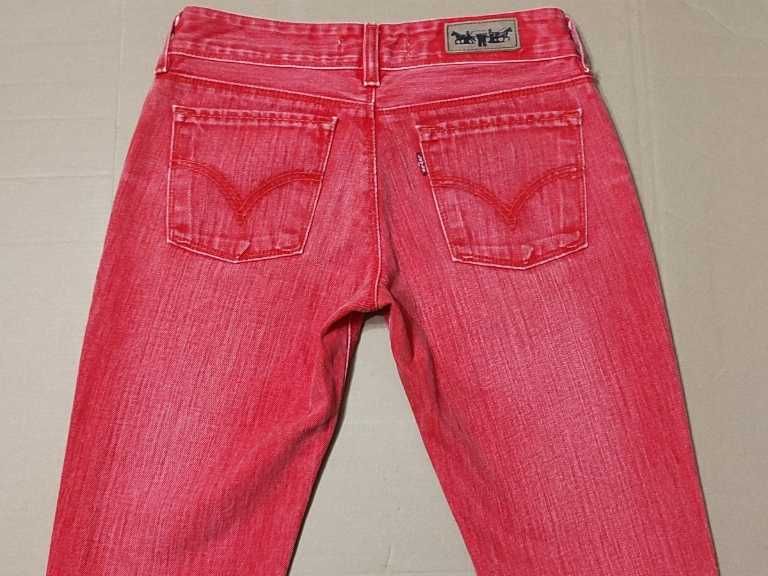 spodnie jeans LEVIS 571 SLIM FIT W27 L32 pas 74 75 - 76 77 NOWE !