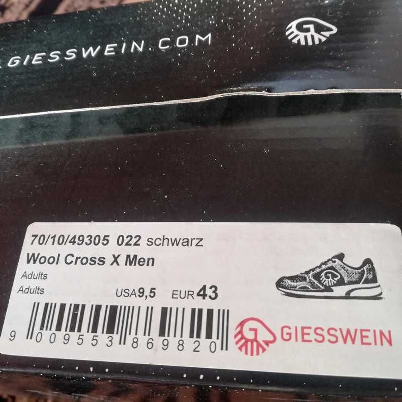 Buty Męskie  Giesswein World Cross X Men 43