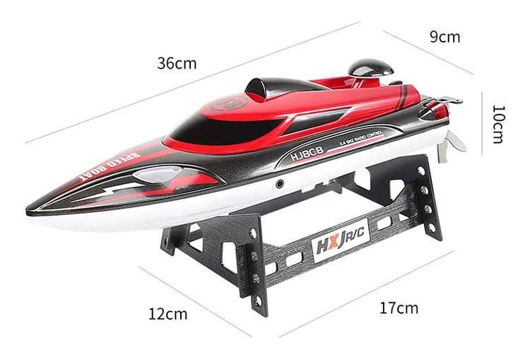 Barco telecomandado RAPIDO radio controle RC Lago Rio Mar NOVO