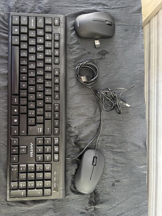 Teclado + 2 ratos Mitsai